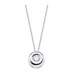 Collana punto luce 0.150 ct Oro Bianco 18Kt