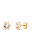 Orecchini stelle Noemi 6 mm oro 18 Kt