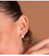 Pendientes Mireia Perla Tu y Yo Oro 18K 7.5 mm, regalo Comunión niña