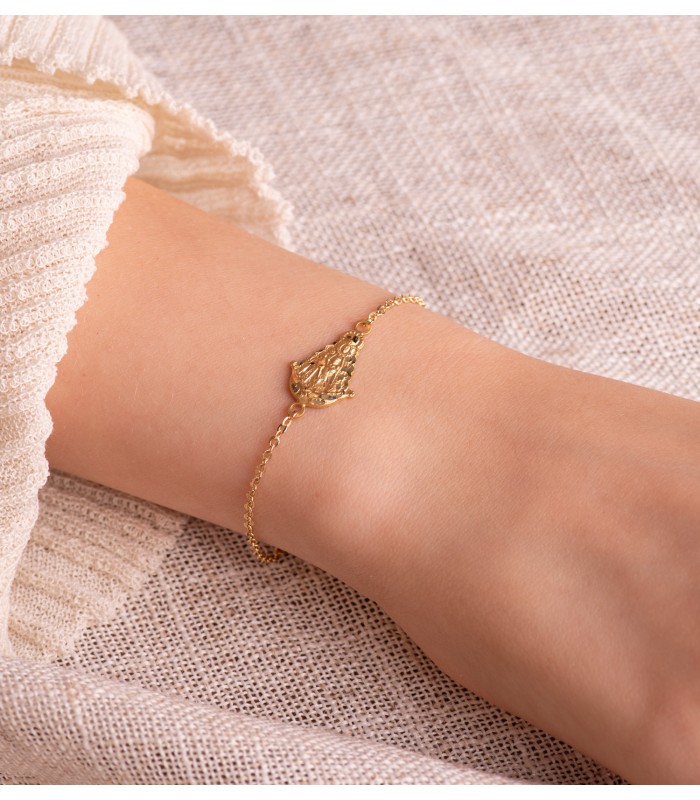 Bracciale donna oro 750 Madonna del Rocio