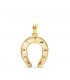 Porte-bonheur Fer à Cheval clous 20 mm, pendentif en or pour hommes et femmes.