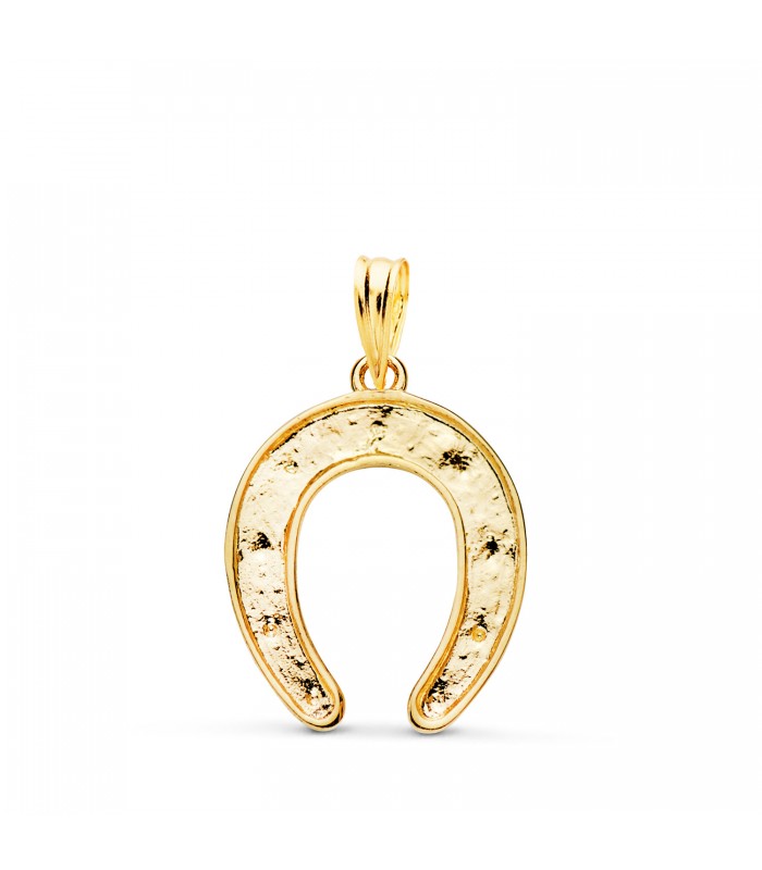 Porte-bonheur Fer à Cheval clous 20 mm, pendentif en or pour hommes et femmes.