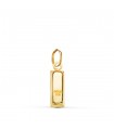 Ciondolo Lingotto oro giallo 18kt 15mm