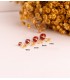 Pendientes niña coral Marianela oro 18K 5mm