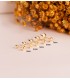 Pendiente oro amarillo Marianela 5MM 18 Ktes, joyas para niñas
