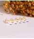 Boucles d'oreilles Marianela Perle 7mm 18 K