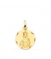 Anhänger 18 K Gelbgold Madonna mit Kind 27000149