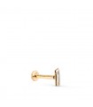 Piercing Havane Or Jaune 18K