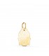 Pendentif Bouddha Or jaune 18K 16mm, bijoux et porte-bonheur