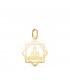 Pendentif Bouddha Mandala Or jaune 18K, bijoux et porte-bonheur