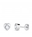Kinder-Ohrringe 750er Gold Herz N5998-4BT