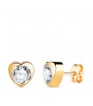 Orecchini Africa 7.5mm Oro giallo 750