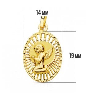 Medalla Angelito calada