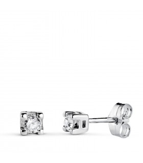Punto luce donna, orecchini Diamanti 4 griffe