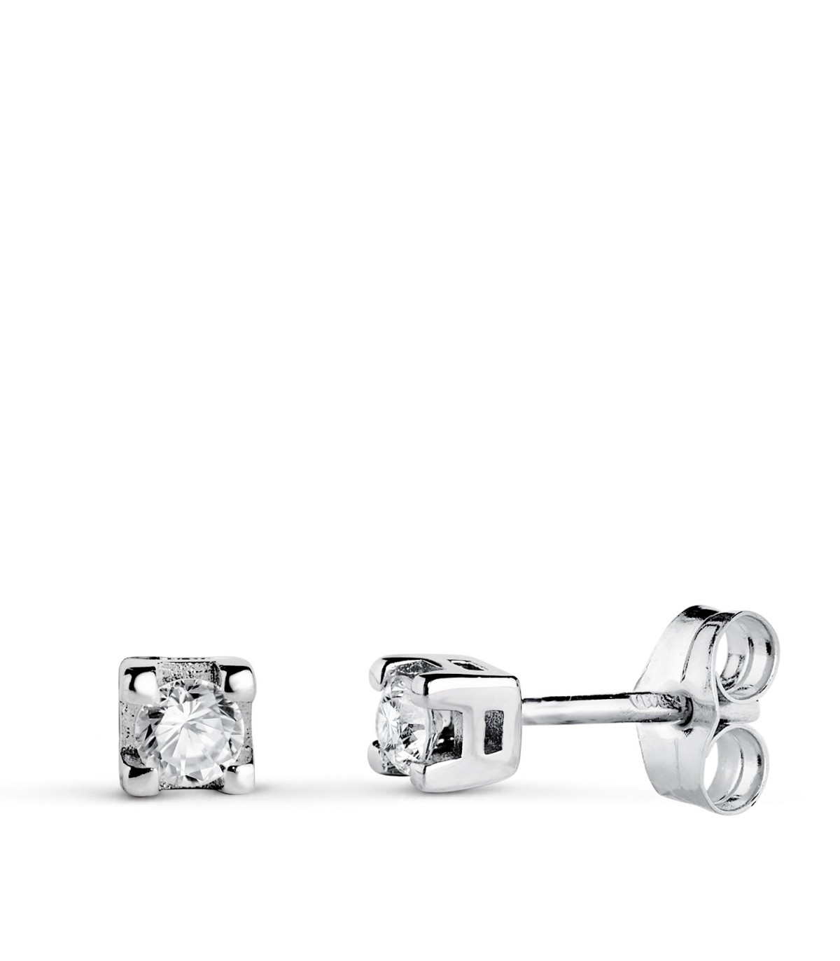 Pendientes Denise Diamantes 0.200 Qtes. OB 18K | joyería online, comprar dormilonas diamantes