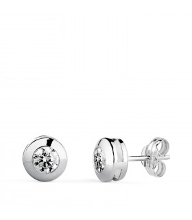 Puces d'oreilles Mercedes 6.5 mm 18 Carats