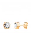 Pendientes Lara oro amarillo 18K 6mm