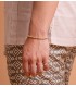 Pulsera Cordón Salomónico Oro 18K 20 cm | pulsera cadena |ALDA JOYEROS, joyería online