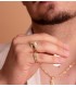 sello de oro para hombre