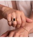Bague Chevalière Guido Or Jaune 18K Pierre Onyx