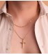 Anhänger Kreuz mit Jesus 750 Gold 16834 für Herren | Schmuck online kaufen