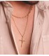 Anhänger Kreuz mit Jesus 750 Gold 16834 für Herren | Schmuck online kaufen