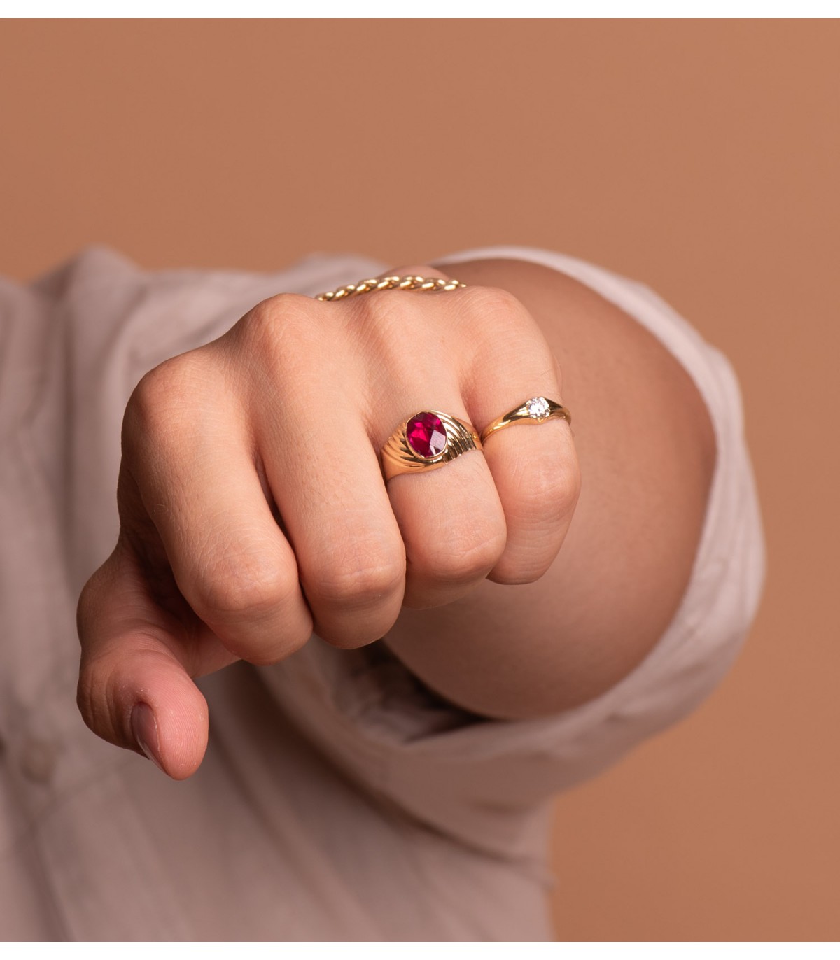 Anello da ragazzo Igor Oro 750 giallo