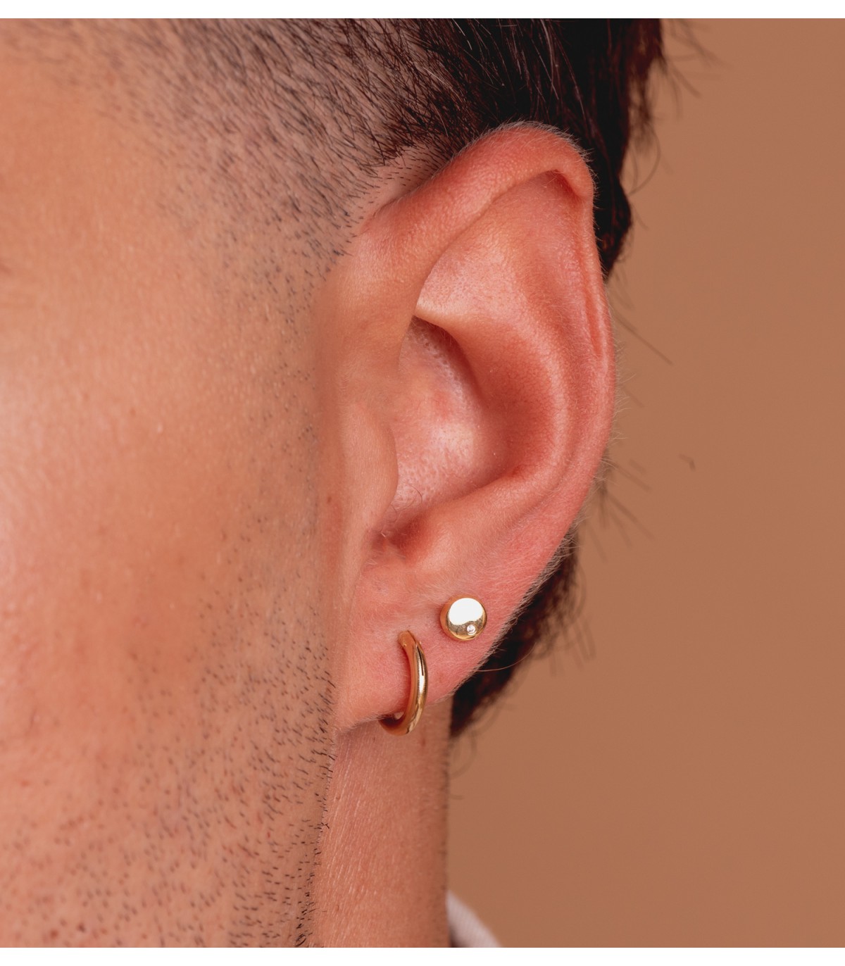 Pendientes oro amarillo Muriel 12mm 18 Ktes