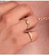 Solitario hombre Clément Amarillo Oro 18K | joyería hombre