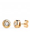 Orecchini punto luce Delicia Diamanti 0,300 ct oro 18Kt