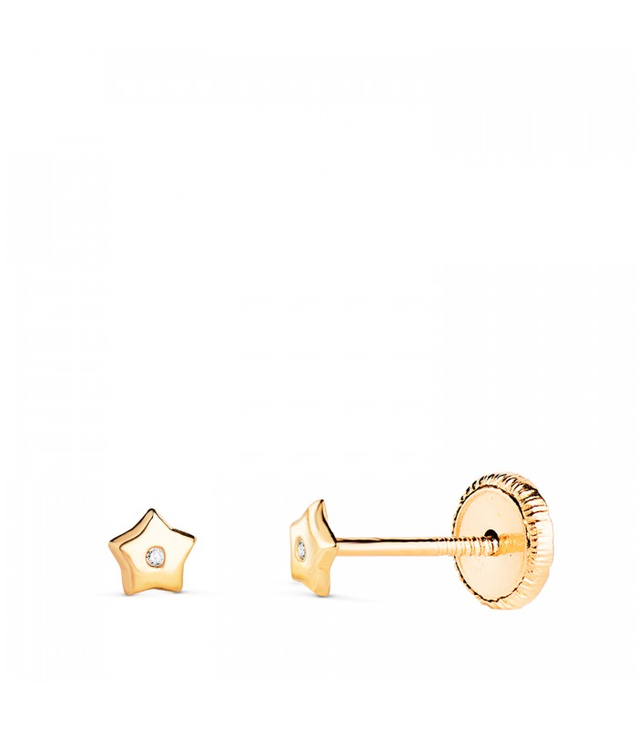 Orecchini bimba Faina oro giallo 18kt 3,5mm