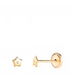 Kinder-Ohrringe 750er Gold Stern N5900-3AT