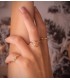 anillo de oro barato corazon