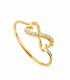 Bague Amore or jaune 750