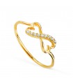 Bague Amore or jaune 750