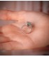 Anello Carrie oro 18kt smeraldo e diamanti