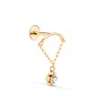 Piercing orecchio Brise Oro giallo 18kt