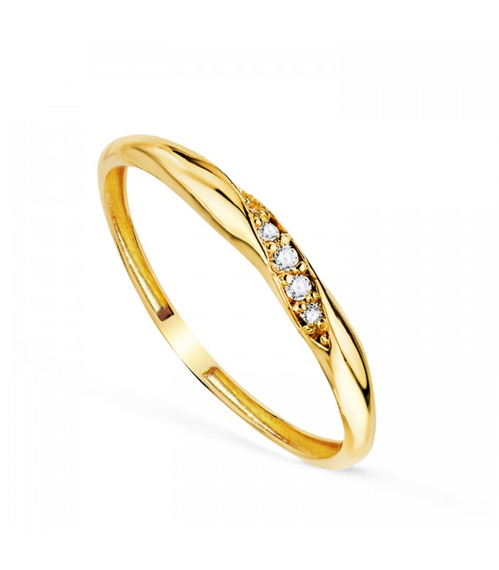 Bague diamants Whisper Or 18K 0.050 ct