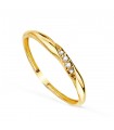 Bague diamants Whisper Or 18K 0.050 ct