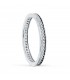 Alianza Stefano 2 mm 18 Ktes | anillos de boda | argolla de moda - alianzas de oro blanco con piedras carril