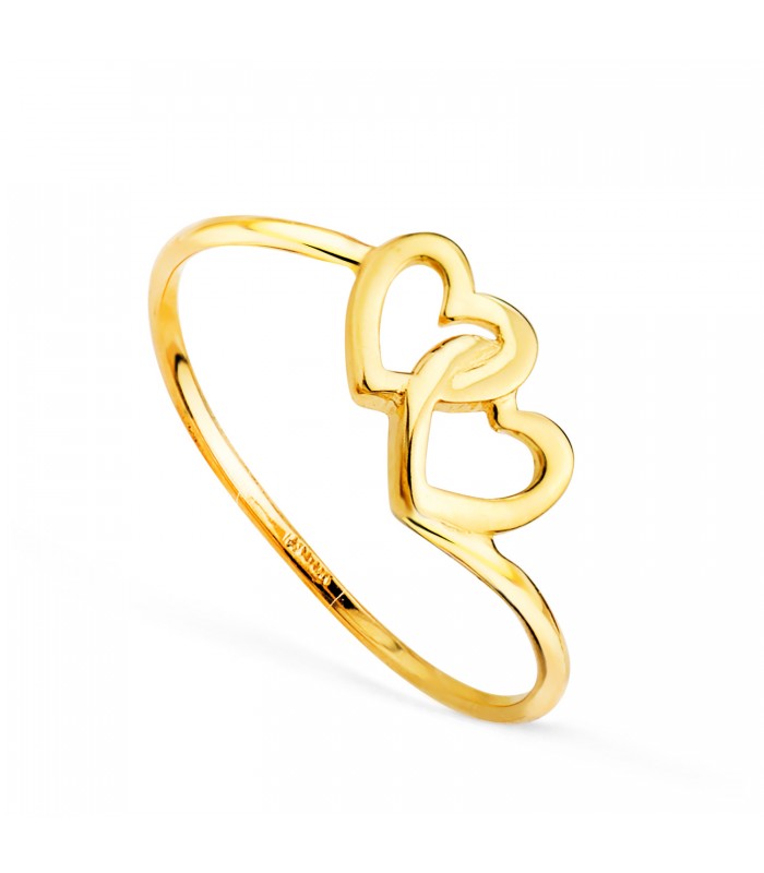 Bague Together or jaune 750
