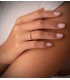 Anillo diamantes Whisper Oro 18K 0.050 qts