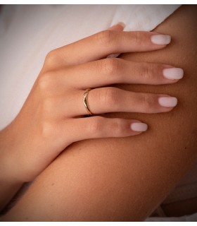 Anillo diamantes Whisper Oro 18K 0.050 qts