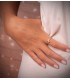 Bague avec tête de Méduse 2 ors 750, bagues femme avec gorgone
