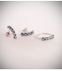 anillo de compromiso con topacio azul