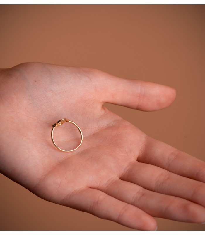 Anillo Oro 18K Mano de Fátima