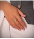 Anillo Panter Oro Amarillo 18K Zafiro