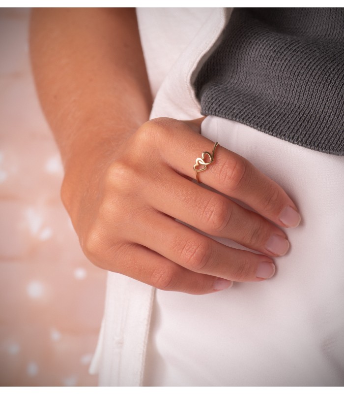 Bague Together or jaune 750