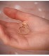 anillo de moda con corazon