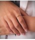 Bague Amore or jaune 750